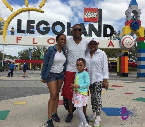 Family at Legoland Florida