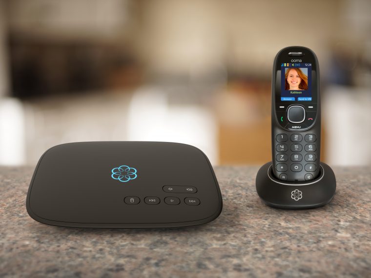 Ooma Telo & Handset for home safety during Holiday Travel