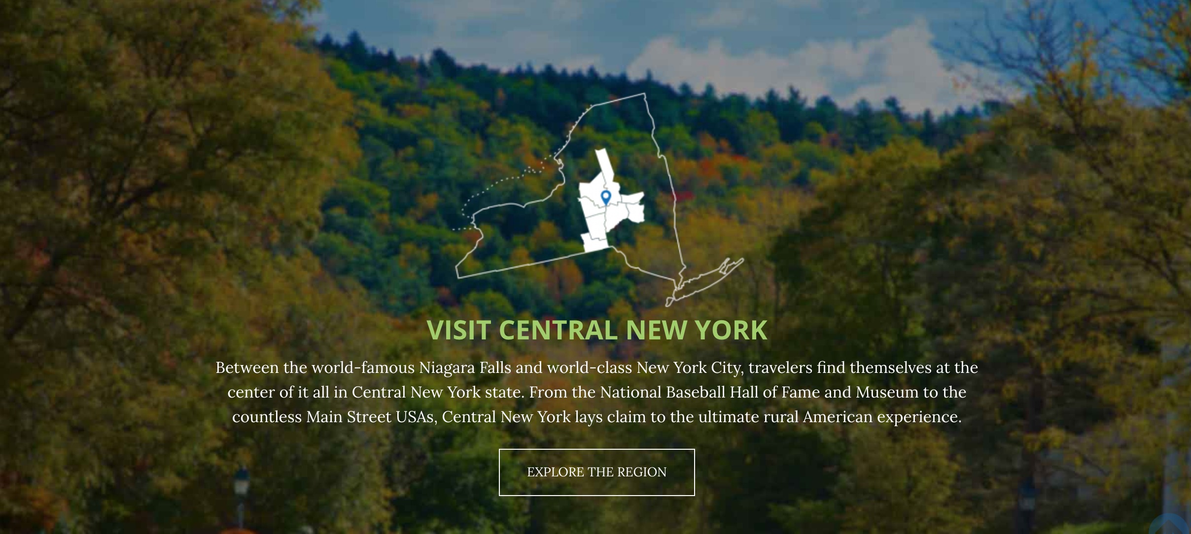 Visit Central New York Vacation Region