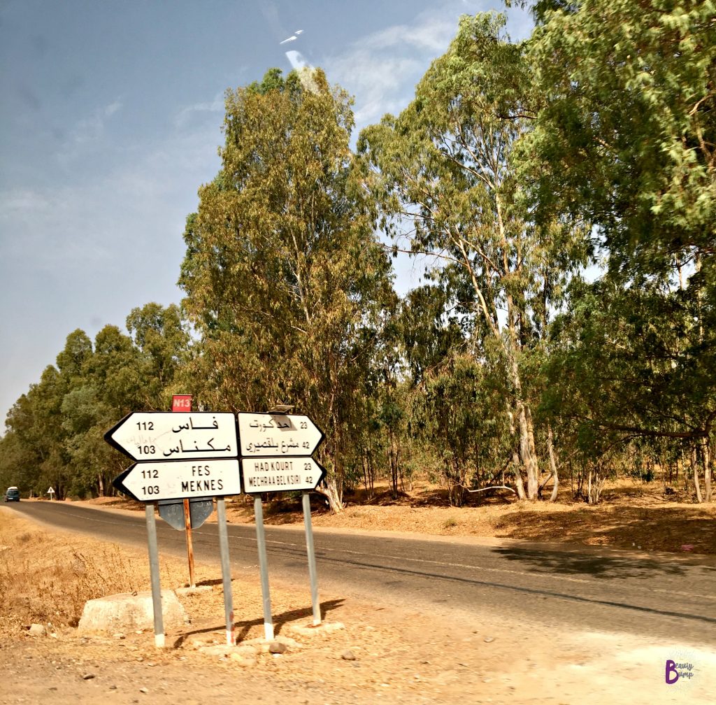 The way to Fes, Morocco from Chefchaouen