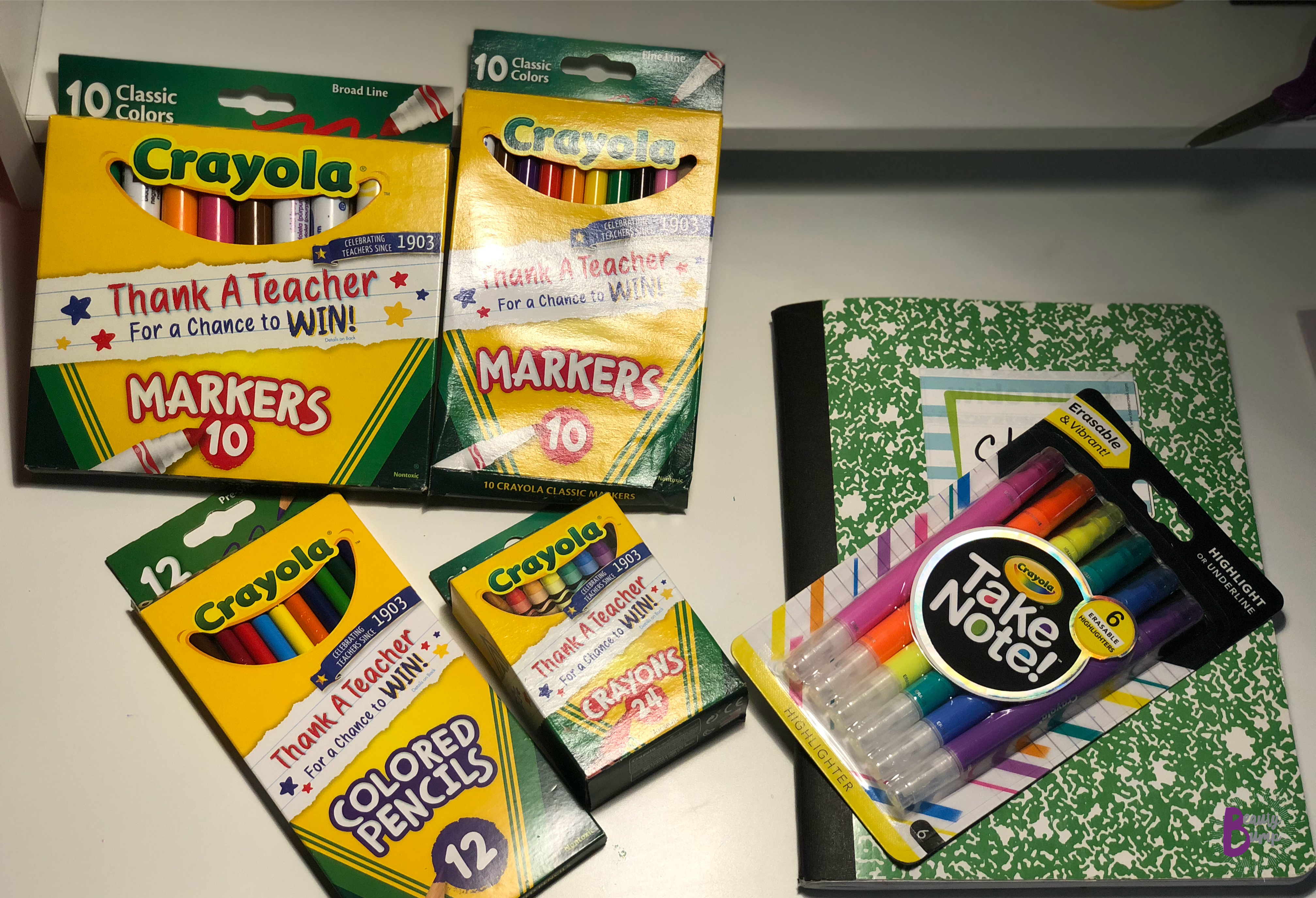 Crayola Back To School Crayola Take Note!