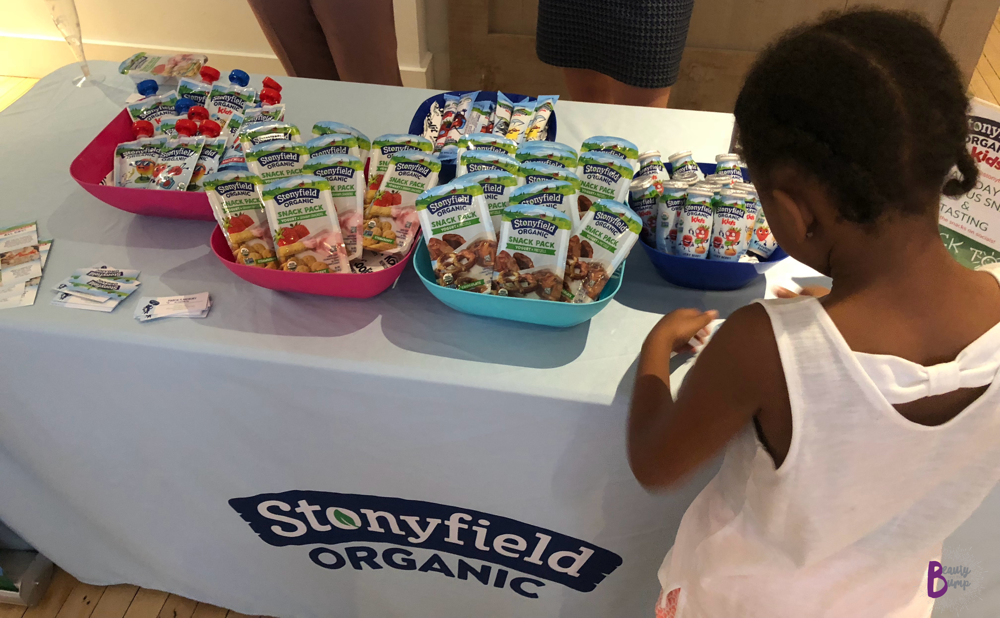 Stonyfield Organic Snack Packs for Back to school Snack