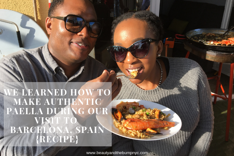 We Learned How to Make Authentic Paella in Barcelona, Spain {Recipe}