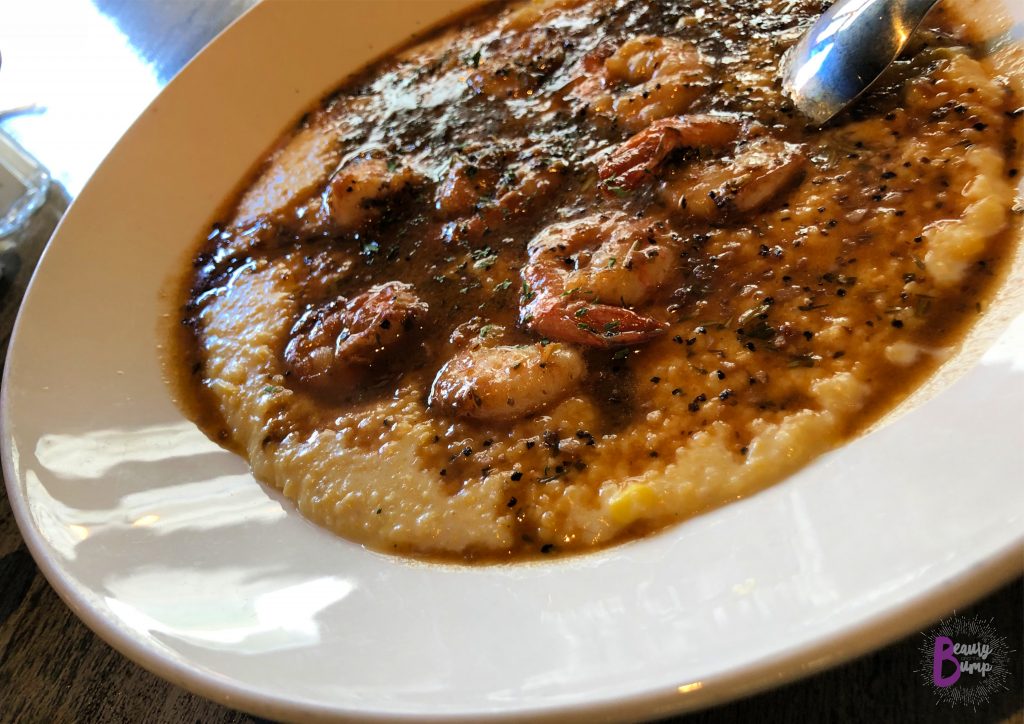 Shrimp and grits New Orleans family travel culinary travel