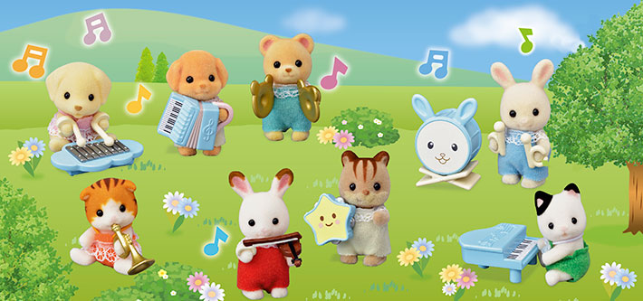 Calico Critters Baby Band Series