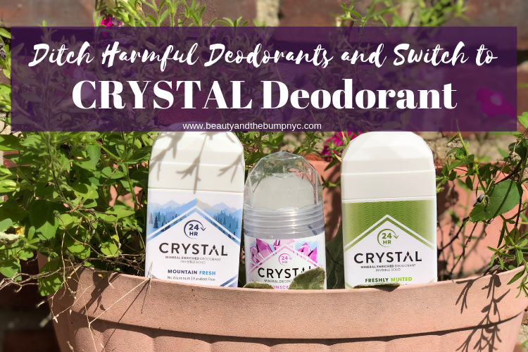 Ditch Harmful Deodorants and Switch to CRYSTAL Deodorant