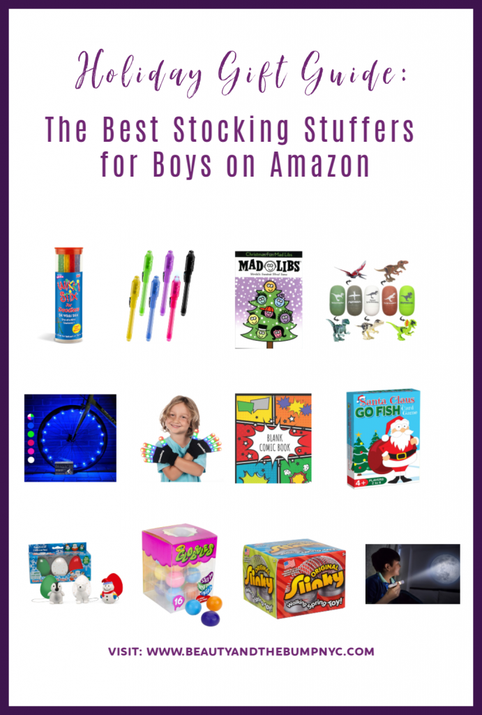 Holiday Gift Guide: I've curated a list of 15 of The Best Stocking Stuffers for Boys available on Amazon