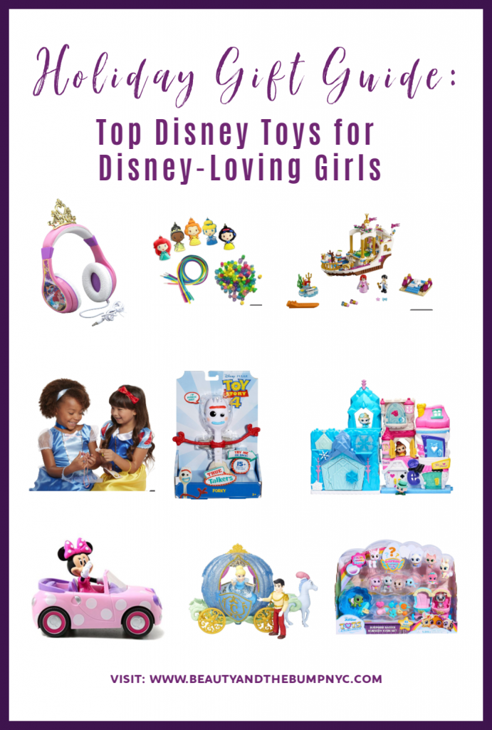 Have a little girl who is obsessed with all things Disney? I've compiled a shoppable list of the Top Disney Toys for Disney-loving Girls.