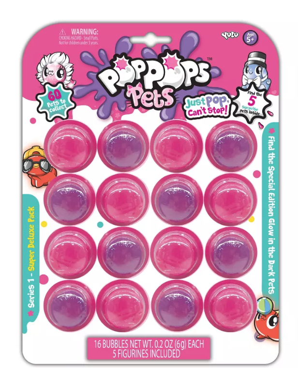 Pop Pop Pets Slimey Fun Collectible Surprise Toys