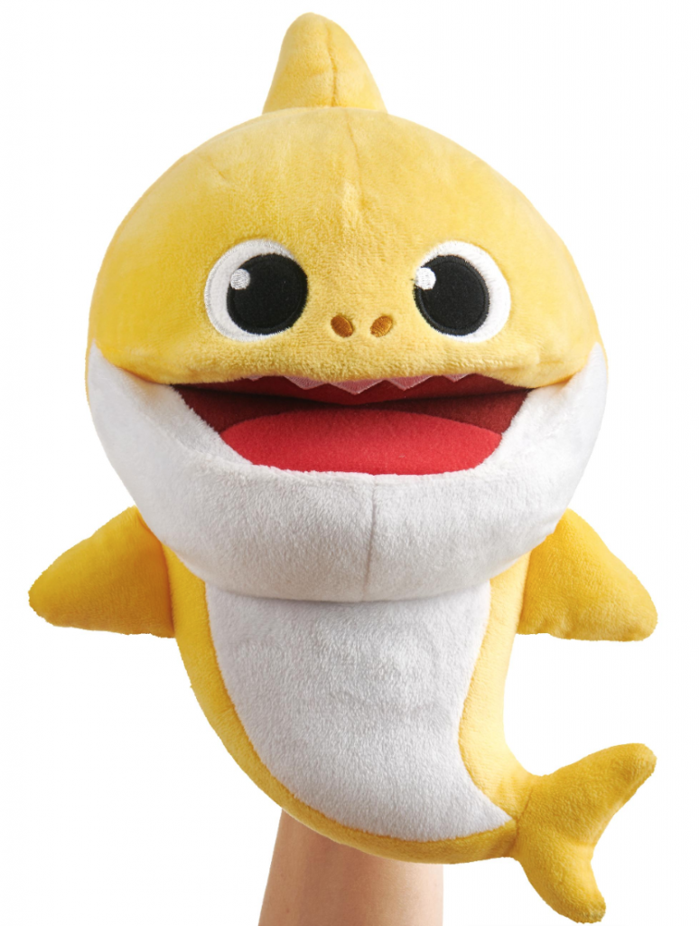 Baby Shark official song puppet with tempo control