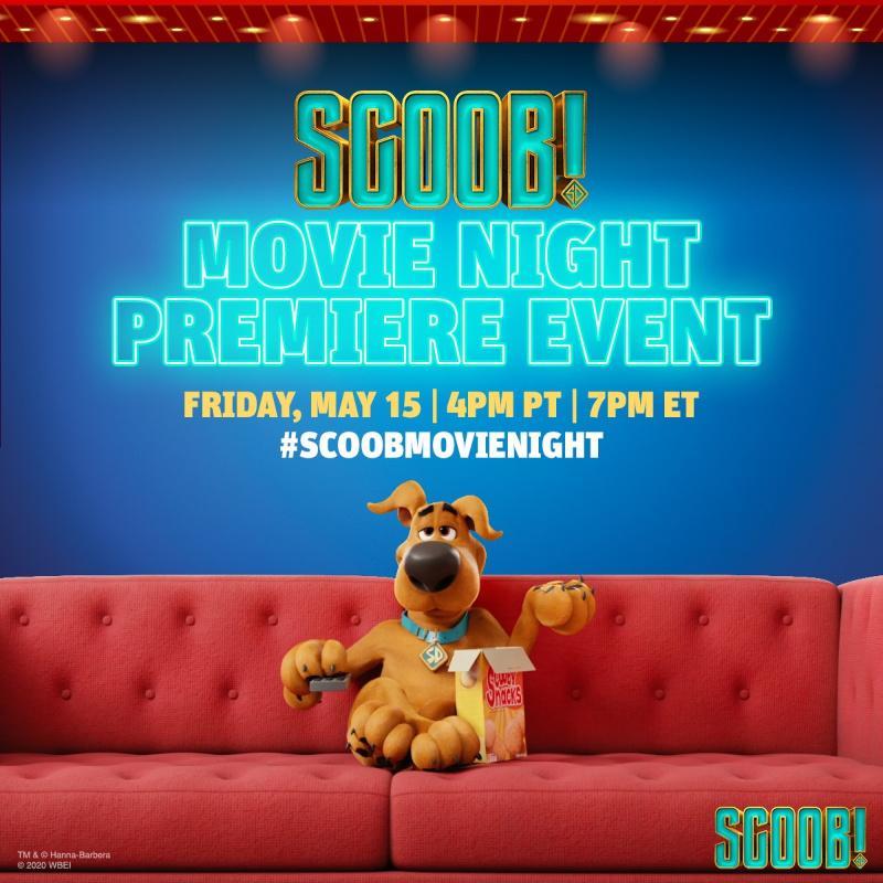 Downlad this FREE activity pack and join an EXCLUSIVE Movie Premiere Party on twitter Friday, May 15th at 7:00 pm EST #Scoob #ScoobMovieNight