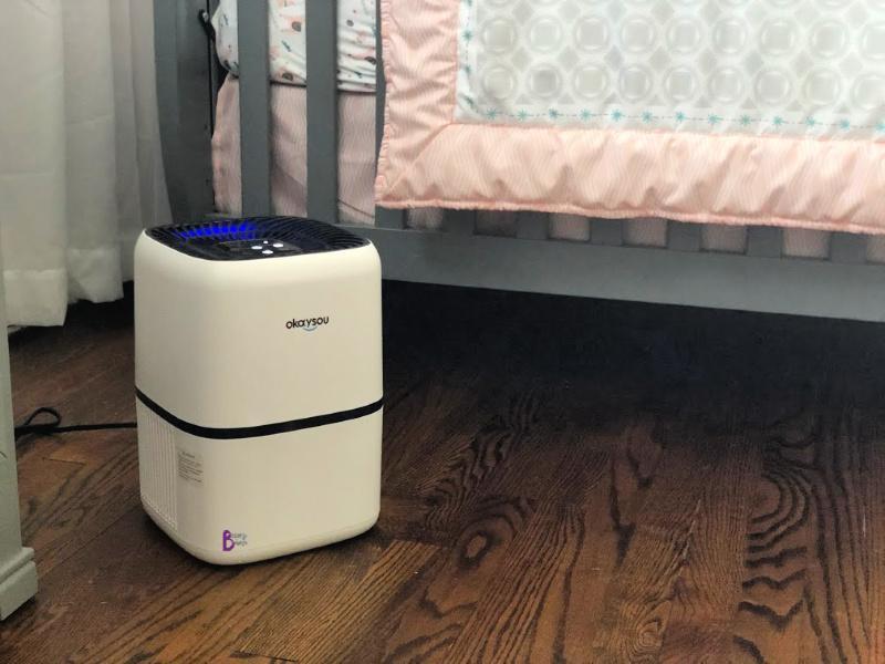 Our entire household suffers from allergies and my daughter was being born during flu season.  Unbeknownst to us, we’d also be experiencing a pandemic. Having the Okaysou AirMic4S, a medical-grade air purifier in our home has proven to be beneficial during these times.