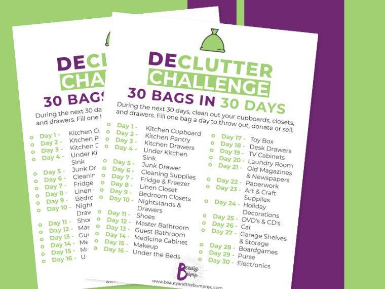 I’m trying a 30 day declutter challenge. I will be getting rid of 30 bags of items in 30 days. I invite you to join in, too!