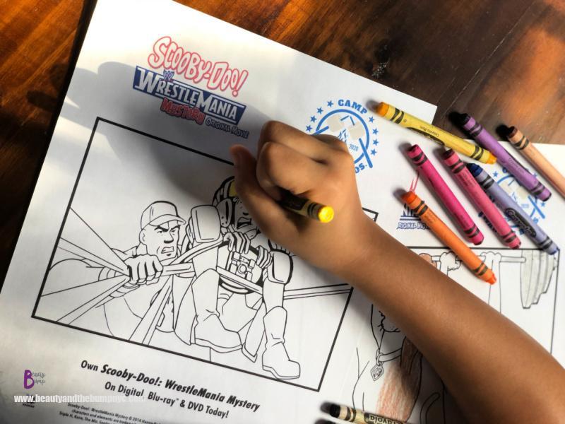 This week at #CampWarnerBros we're making Scooby Snacks and coloring our favorite characters, all in preparation for Scooby-Doo!: WrestleMania Mystery!