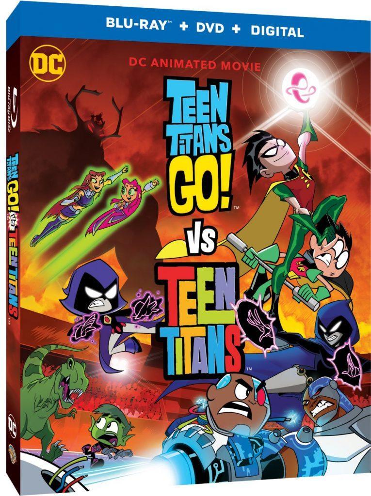 when the forces of evil unite from across time and dimensions, it’ll take the combined efforts of distinctly different, yet similar Super Hero teams to keep the universe secure in the action-packed animated mash-up movie - Teen Titans Go! Vs. Teen Titans.