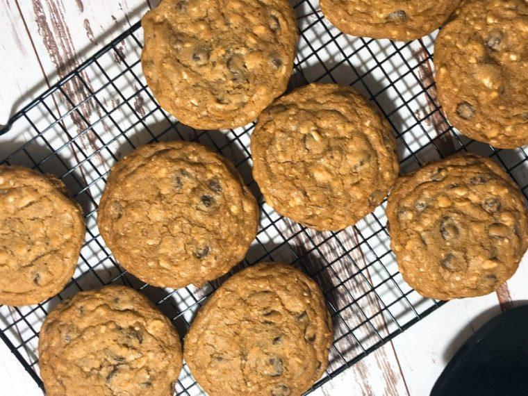 To celebrate National Chocolate Chip Cookie Day, I’m sharing the best chocolate chip cookie recipe: Chocolate Chip Cashew Cookies.