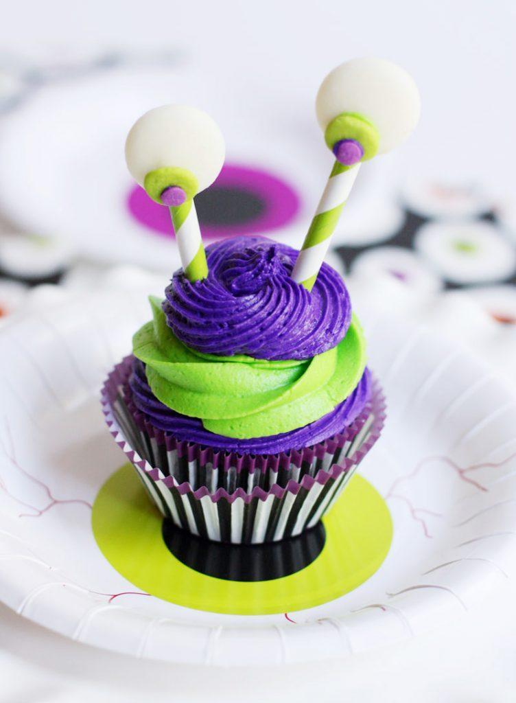 Monster Cupcakes Halloween Cupcake Ideas