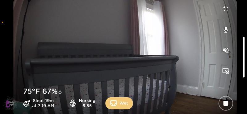 Baby Monitor Review: Lumi by Pampers Video Baby Monitor and Sleep System help me worry less & make developing a sleep schedule easier. The great thing about the Lumi by Pampers Smart Video Baby monitor is that it provides the temperature of the baby’s nursery.