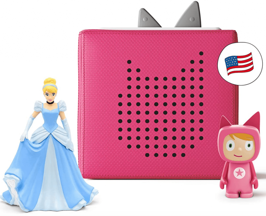 TonieBox is a soft and squishy smart speaker for kids ages 3 and up. With TonieBox, storytime is taken to new heights - it’s fun, and it inspires kids to use their imaginations. Cute little collectible figurines called Tonies are behind all the magic and fun.