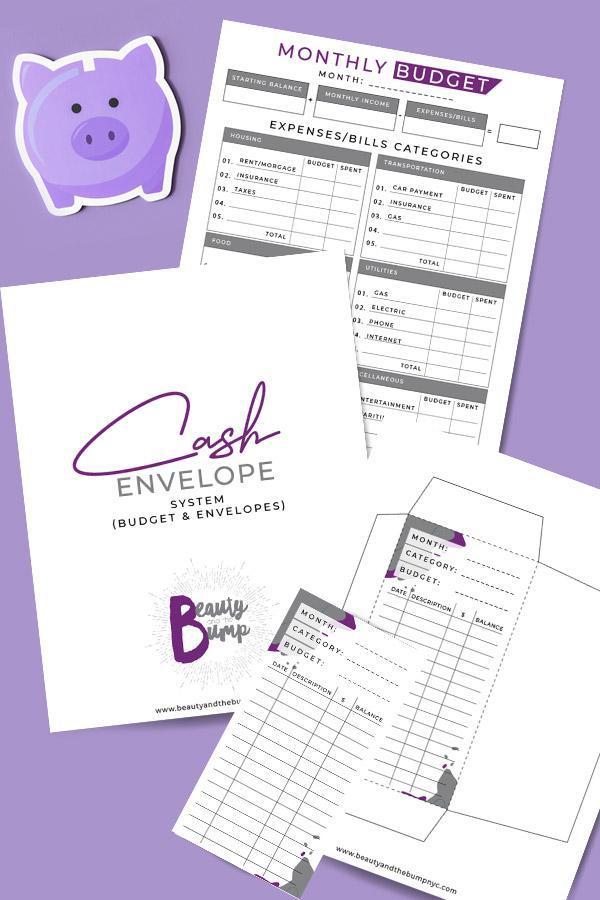 This printable budget planner with envelopes will help you reach your savings goals. It's great for those who saving isn't easy.