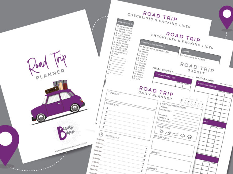 A road trip can have its issues. This is why you should always be prepared with your own road trip planner.