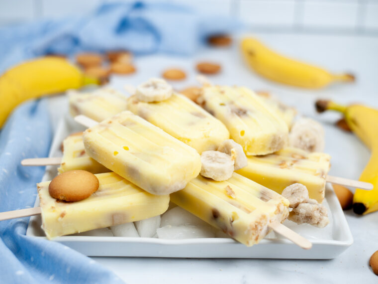 Banana Pudding Popsicles are a fun dessert that is simple to prep, delicious to eat, and will keep you nice and cool all summer long!