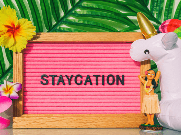 International travel may not be in your budget this year, but you can always plan a staycation. Here are tips to help plan a staycation. 