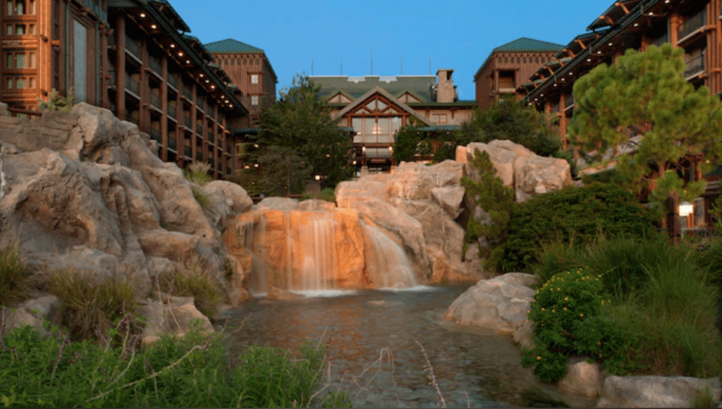 Wilderness Lodge is a stunning retreat on Bay Lake. It's immaculately themed and full of deluxe resort amenities. However, the rooms are not large and as Magic Kingdom resorts go is one of the least convenient locations.