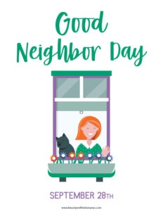 National Good Neighbor Day: Show Your Kids How to Be a Good Neighbor