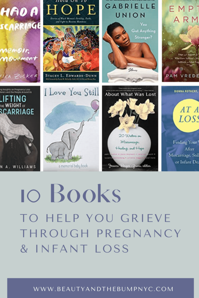 October is Pregnancy and Infant Loss Awareness Month. I'm sharing Books to Help You Grieve Through Pregnancy, miscarriage, and Infant Loss.