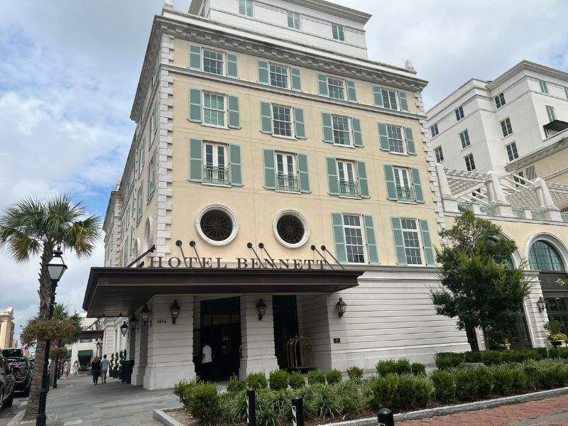 Where to stay in Charleston, SC Five Star Luxury Hotel, Hotel Bennett