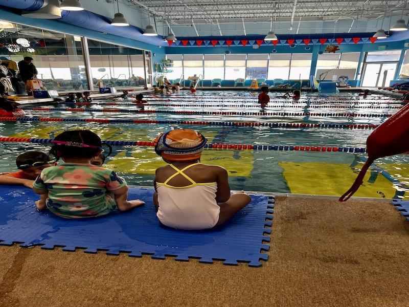Toddler swim lessons at Goldfish Swim School Garden City