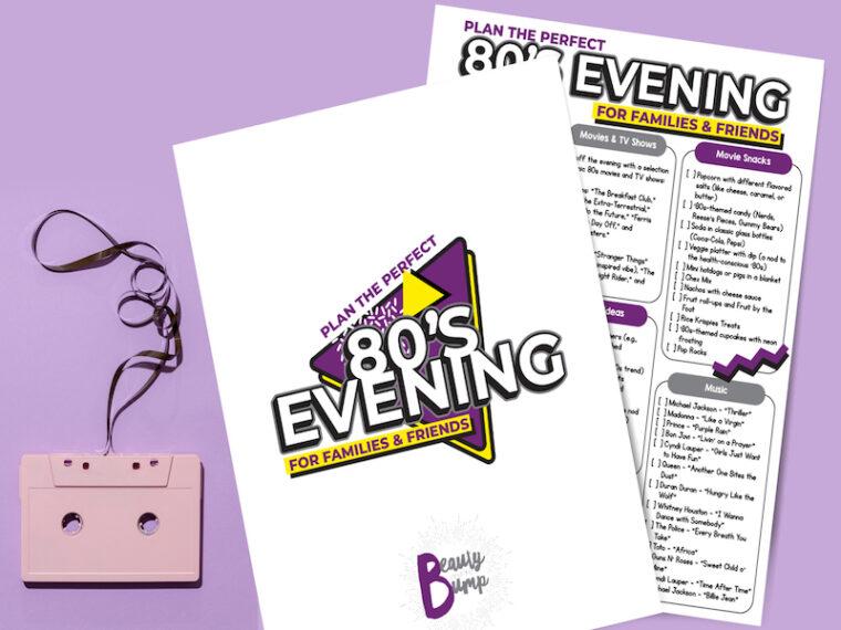 Get ready to party like it's the 80s! Download our free 80s theme printable packet for all you need to plan the ultimate 80s-themed bash.