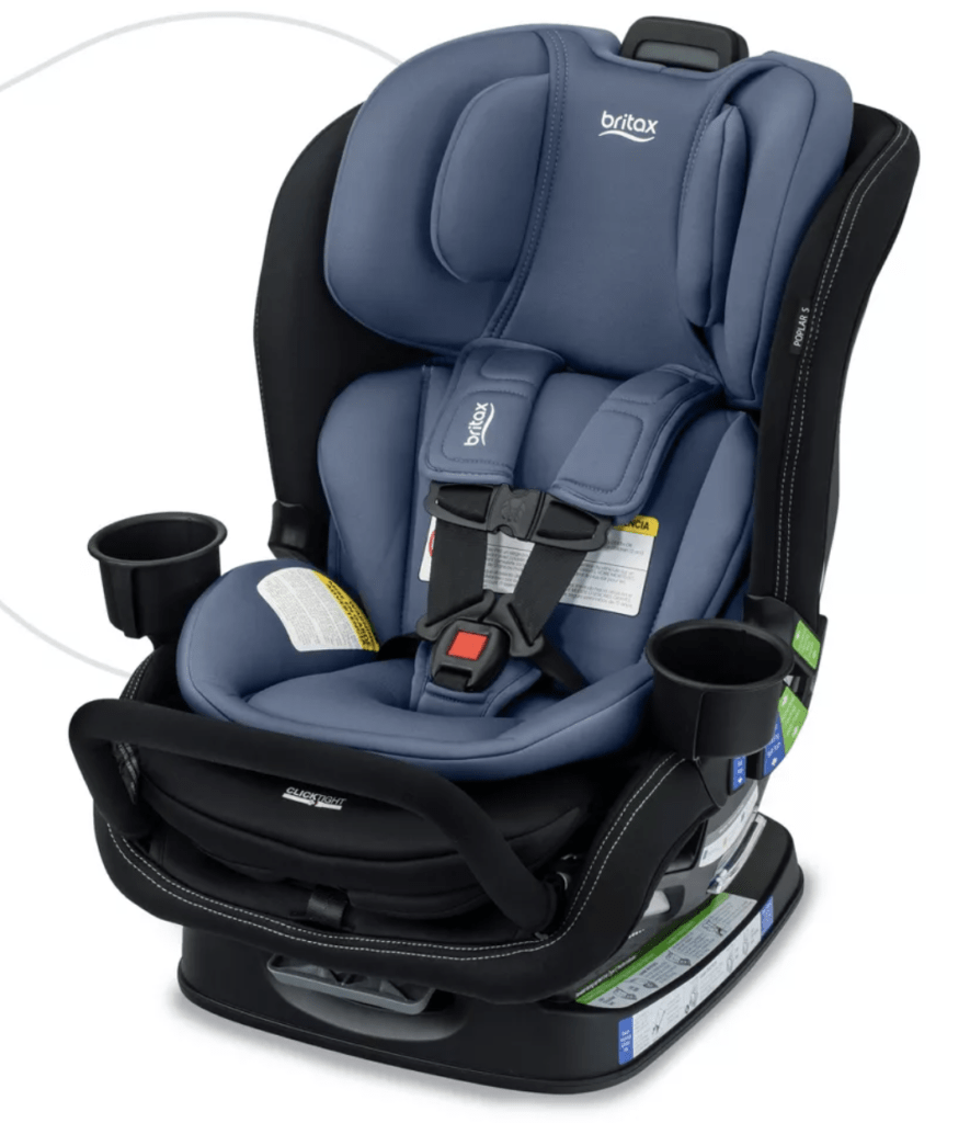 Britax Poplar S 2-in-1 Design with ClickTight Technology Convertible Car Seat