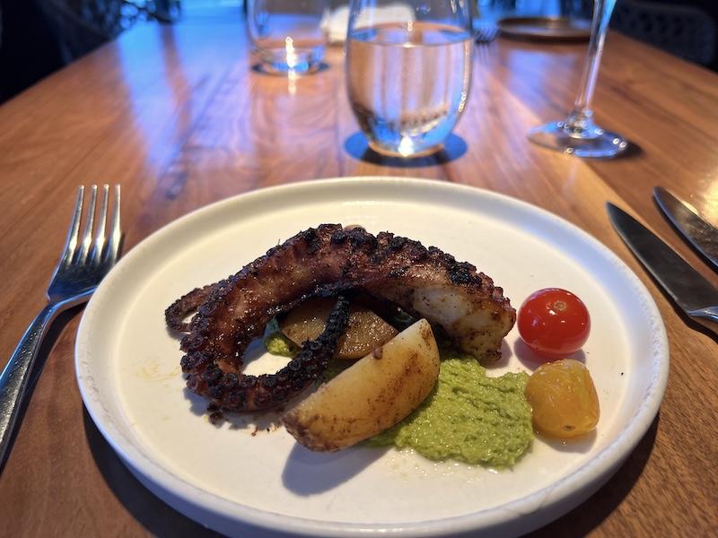 Hilton Tulum Luxury All-Inclusive Resort_Auma Steakhouse_Grilled Octopus