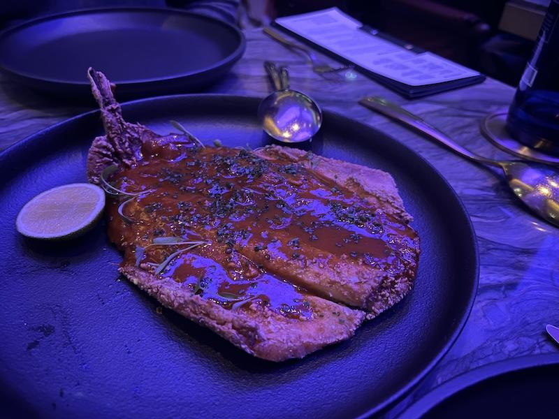 Fried Branzino at Tatiana NYC Review Lincoln Center